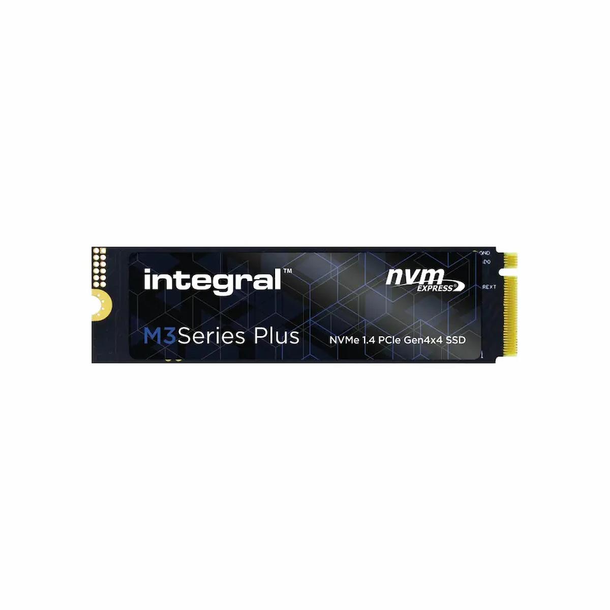 Integral M3 Plus Series M.2 2280 PCIe Gen4 NVMe SSD Integral M3 Plus Series M.2 2280 PCIe Gen4 NVMe SSD